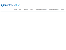 Tablet Screenshot of nationalrad.com
